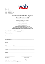 Bestellformulare – Offshorekarten Bestellformulare – Offshorekarten